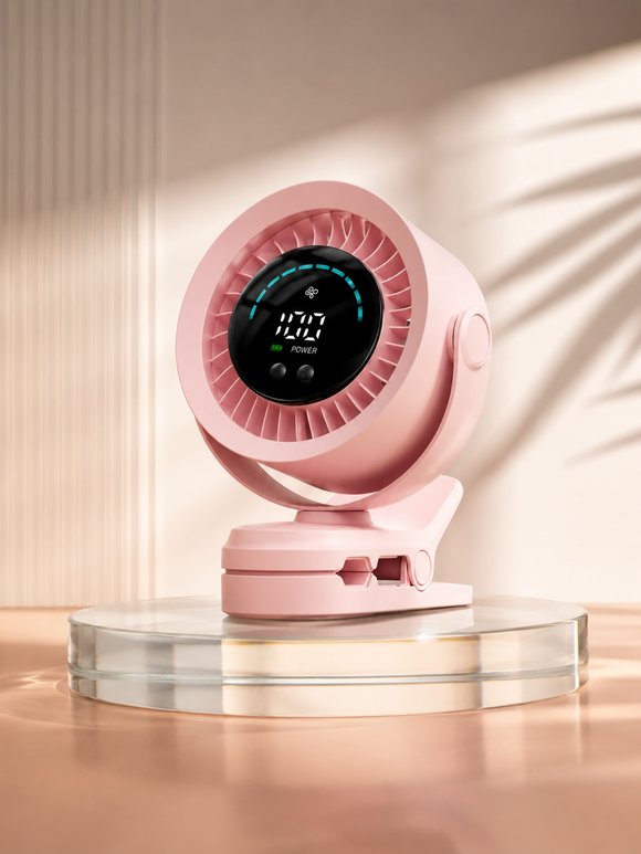 Portable clip on fan