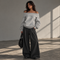 The 2-in-1 Off-Shoulder Hoodie ☁️🩶