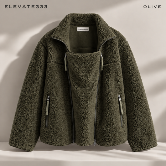 2 in 1 fleece coat jacket