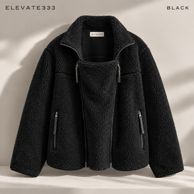 2 in 1 fleece coat jacket